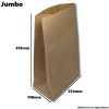 Size: Jumbo - 254mm x 140mm x 419mm