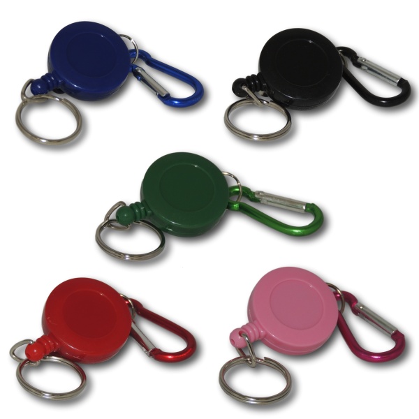 Retractable Key Cords with Keyring