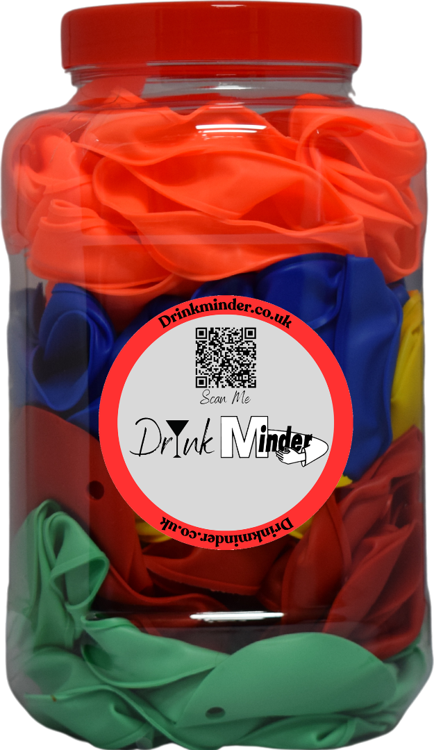 DrinkMinder Tub - 100 Silicone Glass Covers